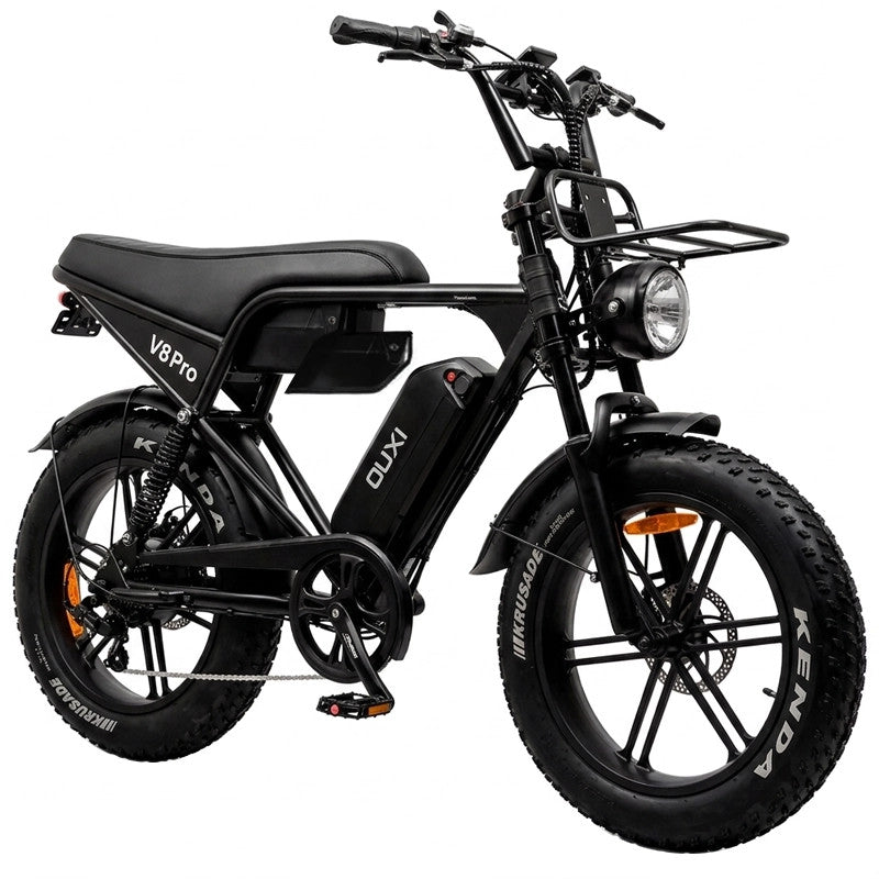 Ouxi V8 Pro Fat E-Bike 250W 48V Doppia Batteria Full Suspension